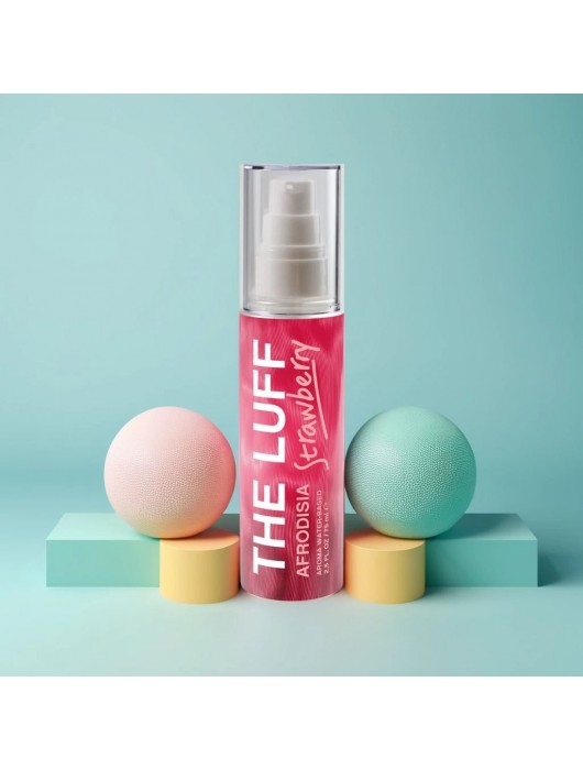 Интимный гель на водной основе Afrodisia Strawberry - 75 мл. - THE LUFF - купить с доставкой в Пскове