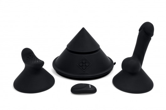 Конусный вибромассажер Cowgirl Cone с 2 насадками - CowGirl - купить с доставкой в Пскове