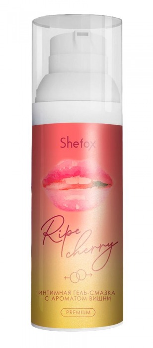 Интимная гель-смазка Shefox Premium «Спелая вишня» - 50 мл. - Shefox - купить с доставкой в Пскове