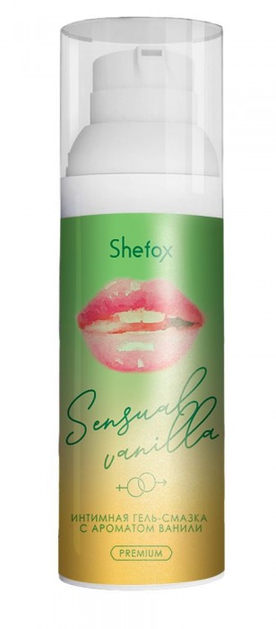 Интимная гель-смазка Shefox Premium «Чувственная ваниль» - 50 мл. - Shefox - купить с доставкой в Пскове