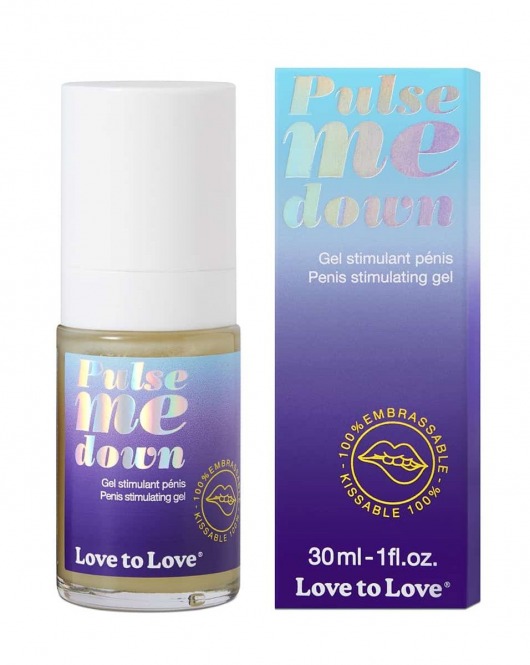 Стимулирующий гель для пениса Pulse Me Down - 30 мл. - Love to Love - купить с доставкой в Пскове