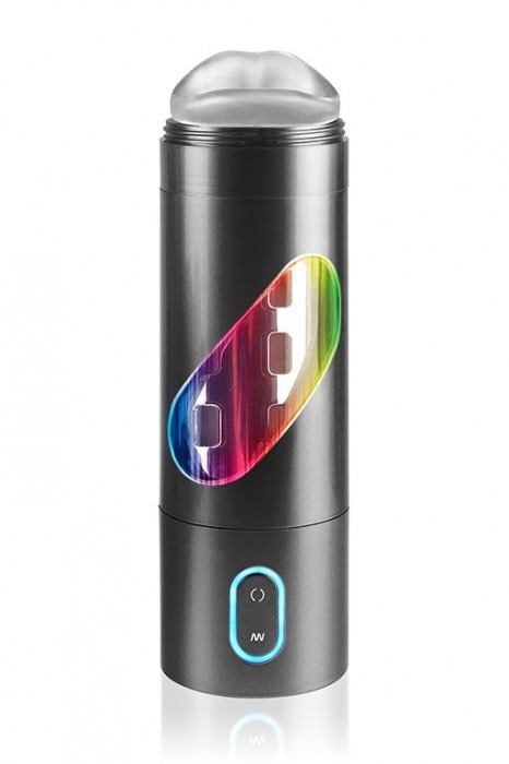 Перезаряжаемый мастурбатор-ротик Extreme Toyz Rechargeable Roto-Bator Mouth - Pipedream - в Пскове купить с доставкой