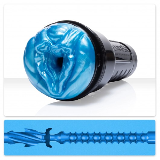 Мастурбатор-вагина Fleshlight Freaks Alien Blue Metallic - Fleshlight - в Пскове купить с доставкой