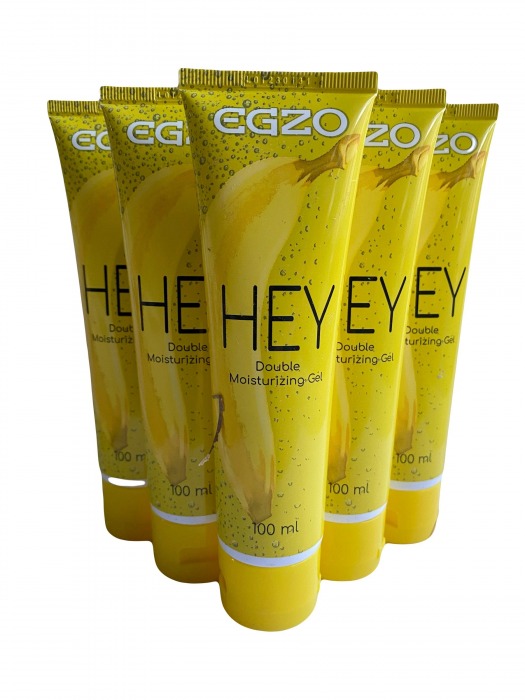 Набор из 5 анальных лубрикантов на водной основе Egzo Hey (по 100 мл.) - EGZO - купить с доставкой в Пскове