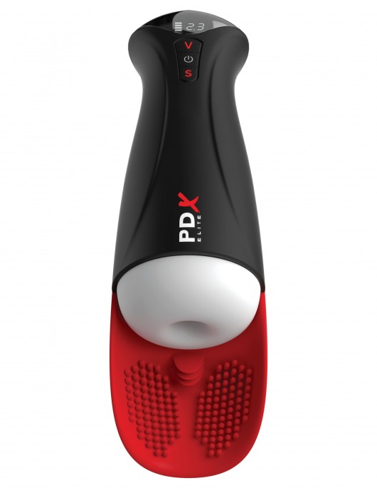 Мастурбатор в колбе с вибрацией Fuck-O-Matic Pro XL - Pipedream - в Пскове купить с доставкой