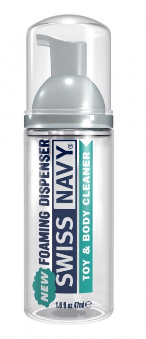 Очищающая пенка для игрушек и тела Toy   Body Cleaner Foamer - 47 мл. - Swiss navy - купить с доставкой в Пскове