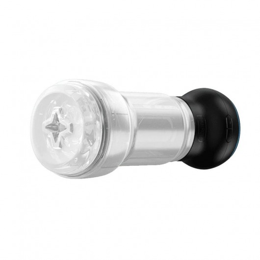 Набор PowerBlow   Feel Pocket Stroker Crystal: мастурбатор и интерактивная насадка - Kiiroo - в Пскове купить с доставкой