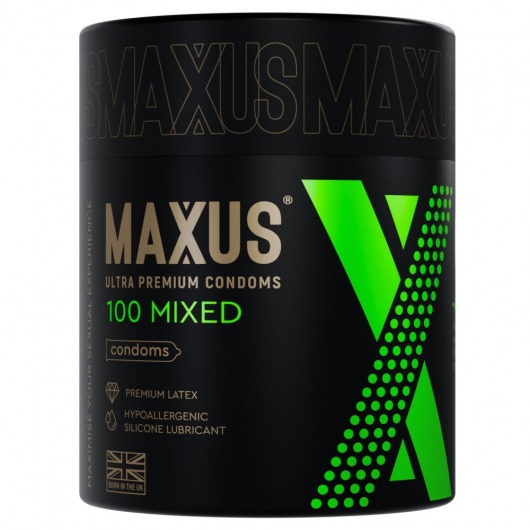 Презервативы MAXUS Mixed - 100 шт. - Maxus - купить с доставкой в Пскове