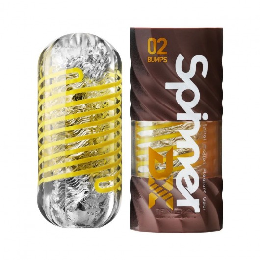 Мастурбатор Tenga Spinner DX 02 Bumps - Tenga - в Пскове купить с доставкой