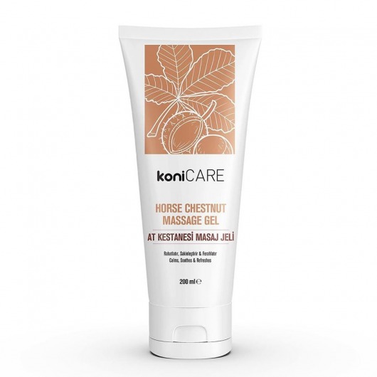 Расслабляющий массажный гель Konicare Horse Chestnut Massage Gel - 200 мл. - KoniCARE - купить с доставкой в Пскове