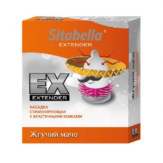 Стимулирующая насадка Sitabella Extender  Жгучий мачо - Sitabella - купить с доставкой в Пскове