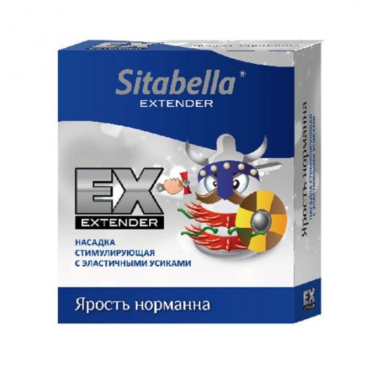 Стимулирующая насадка Sitabella Extender  Ярость норманна - Sitabella - купить с доставкой в Пскове