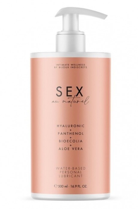 Лубрикант на водной основе Water-based Personal Lubricant - 500 мл. - Bijoux Indiscrets - купить с доставкой в Пскове