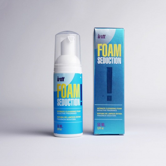 Очищающая пенка для тела Foam Seduction - 50 мл. - INTT - купить с доставкой в Пскове