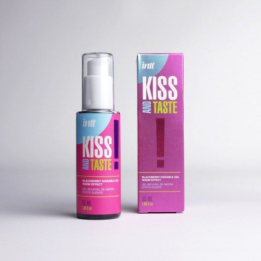 Массажный гель для тела Kiss and Taste - 55 мл. - INTT - купить с доставкой в Пскове
