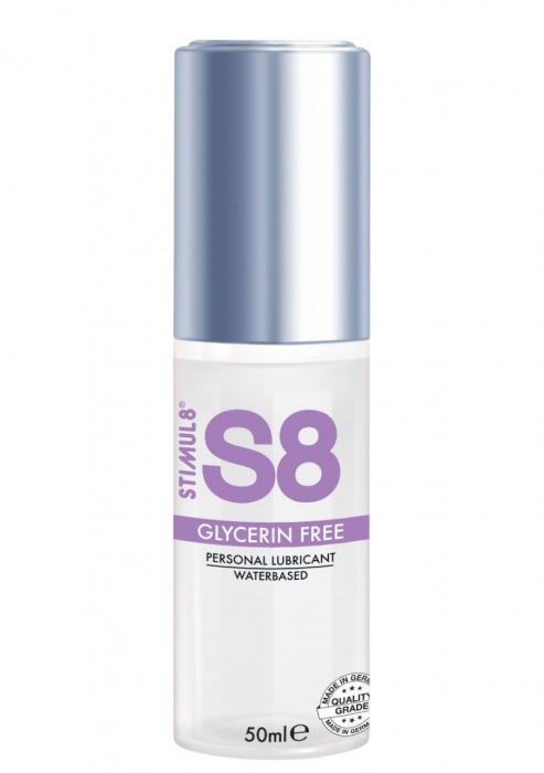 Лубрикант на водной основе S8 Glycerin Free без глицерина - 50 мл. - Stimul8 - купить с доставкой в Пскове