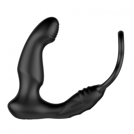 Черный двухмоторный массажер простаты Nexus Simul8 Wave Edition - Nexus Range - в Пскове купить с доставкой