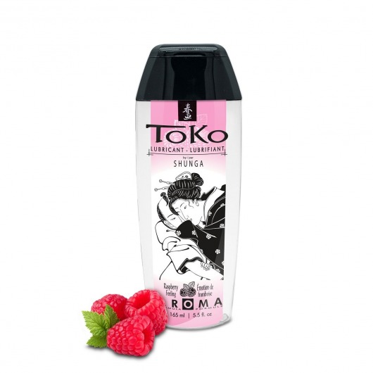 Интимная смазка TOKO Aroma Raspberry Feeling с ароматом малины - 165 мл. - Shunga - купить с доставкой в Пскове