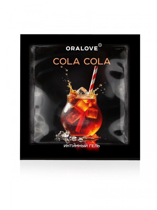 Саше съедобной оральной смазки OraLove с ароматом колы - 3 гр. - Биоритм - купить с доставкой в Пскове