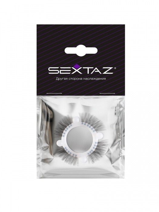 Эластичное кольцо с «ресничками» и 4 шариками - Sextaz - в Пскове купить с доставкой