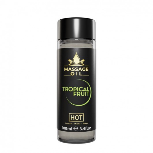 Массажное масло c ароматом тропических фруктов Massage Oil - 100 мл. - HOT - купить с доставкой в Пскове