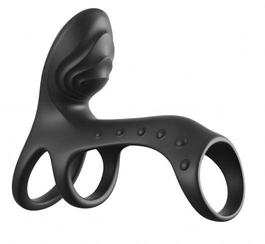 Черная насадка на пенис Ultimate Couples Cage Pro - Pipedream - в Пскове купить с доставкой