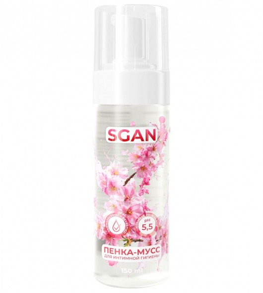 Пенка-мусс для интимной гигиены SGAN с пребиотиками - 150 мл. - SGAN - купить с доставкой в Пскове