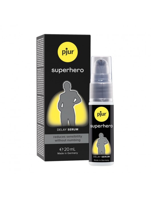 Пролонгатор-сыворотка pjur Superhero Delay Serum - 20 мл. - Pjur - купить с доставкой в Пскове