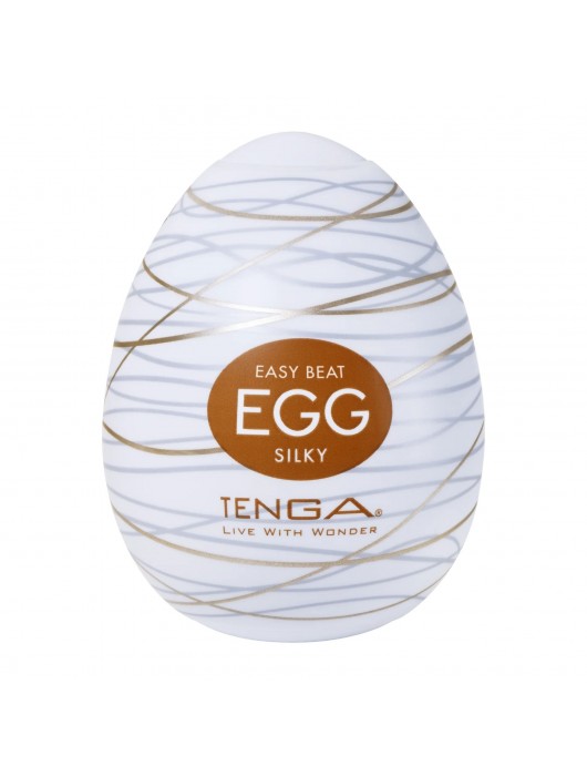 Мастурбатор-яйцо Tenga Egg Silky - Tenga - в Пскове купить с доставкой