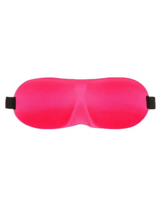 Розовая глухая маска на резинке - Sitabella - купить с доставкой в Пскове