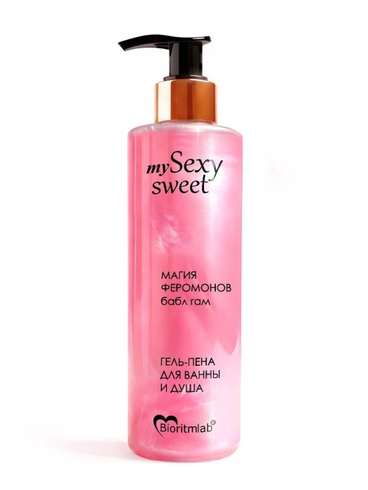 Гель-пена для ванны и душа Sexy Sweet с феромонами и ароматом бабл-гам - 200 мл. -  - Магазин феромонов в Пскове