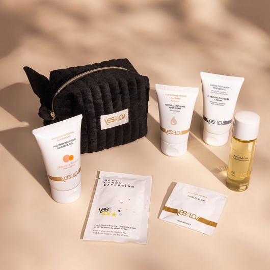 Набор YESforLOV La Trousse Enchantée в черной косметичке - YESforLOV - купить с доставкой в Пскове