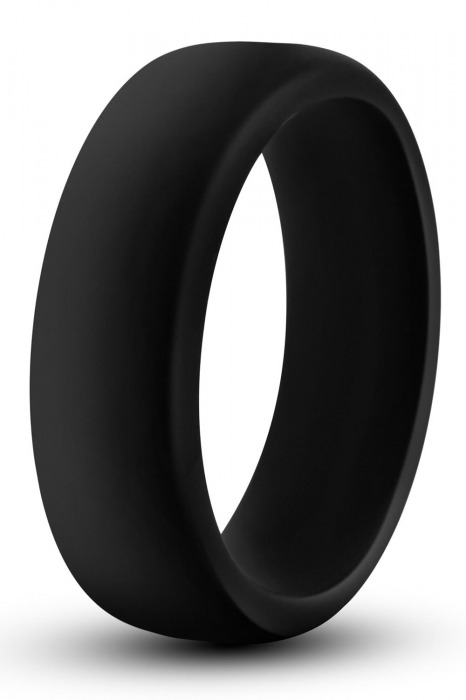 Черное эрекционное кольцо Silicone Go Pro Cock Ring - Blush Novelties - в Пскове купить с доставкой