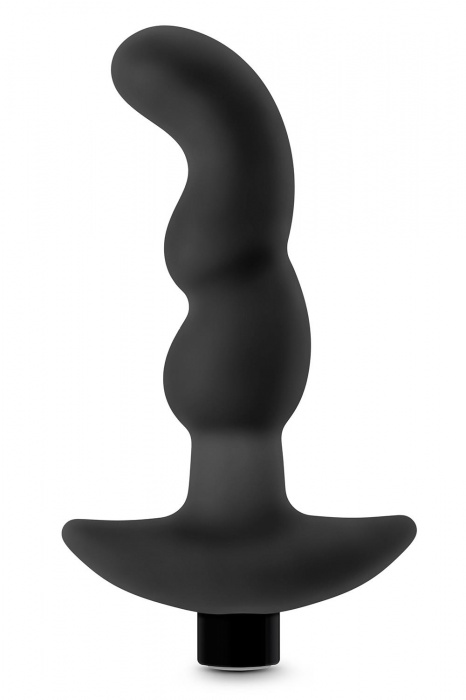 Черный вибромассажер простаты Prostate Massager 03 - 15,2 см. - Blush Novelties - в Пскове купить с доставкой