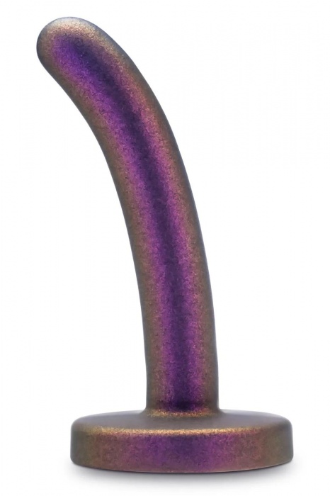 Фиолетовая насадка с гладкой поверхностью Surrender 4.75 Inch Beginner Pegging Dildo - 12 см. - Blush Novelties - купить с доставкой в Пскове