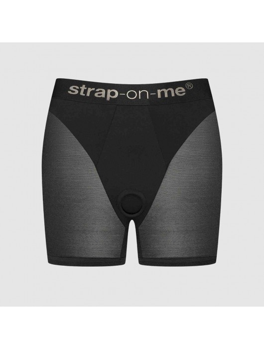 Трусики-шорты для фиксации насадок Strap-on-me Harness Lingerie Halo - size S - Strap-on-me - купить с доставкой в Пскове