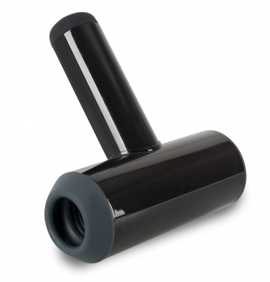 Черный мастурбатор с удобной ручкой Masturbator with 2 Functions - Orion - в Пскове купить с доставкой