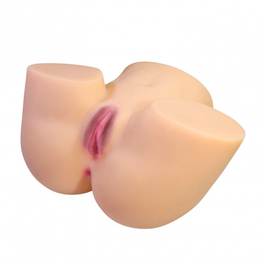 Телесный мастурбатор Liora с 2 любовными тоннелями - Baile - в Пскове купить с доставкой