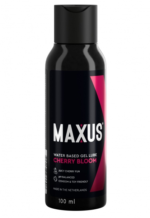 Лубрикант на водной основе MAXUS Cherry Bloom - 100 мл. - Maxus - купить с доставкой в Пскове