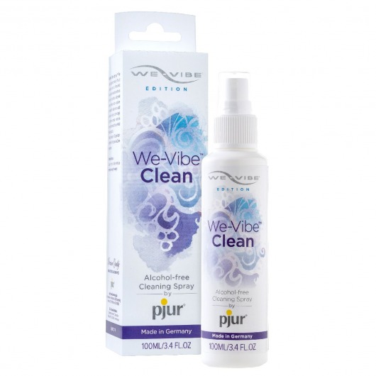 Очиститель для игрушек без спирта We-Vibe Clean - 100 мл. - Pjur - купить с доставкой в Пскове