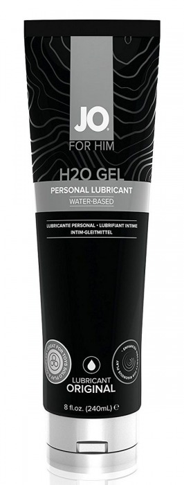 Лубрикант-гель для мужчин JO H2O GEL ORIGINAL - 240 мл. - System JO - купить с доставкой в Пскове