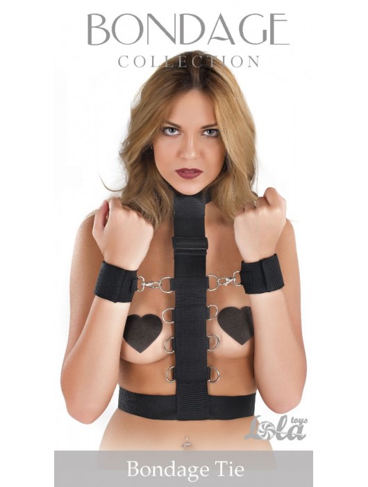 Фиксатор рук к груди Bondage Collection Bondage Tie One Size - Lola Games - купить с доставкой в Пскове