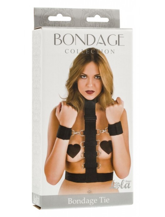 Фиксатор рук к груди Bondage Collection Bondage Tie One Size - Lola Games - купить с доставкой в Пскове