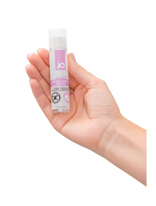 Лубрикант на водной основе для женщин JO AGAPE ORIGINAL - 30 мл. - System JO - купить с доставкой в Пскове