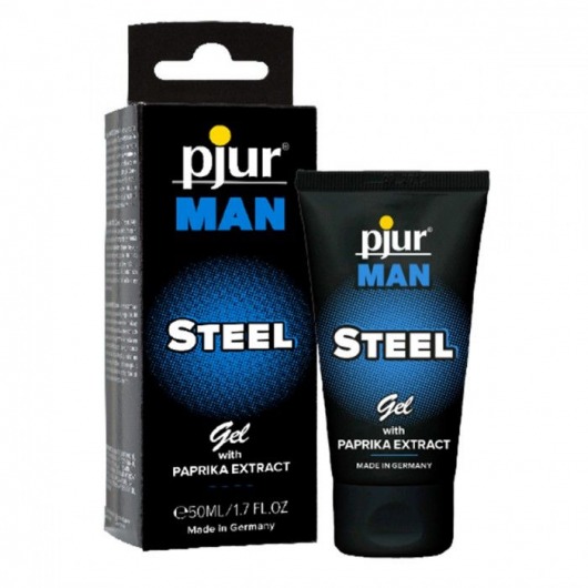 Эрекционный гель для пениса pjur MAN Steel Gel - 50 мл. - Pjur - купить с доставкой в Пскове