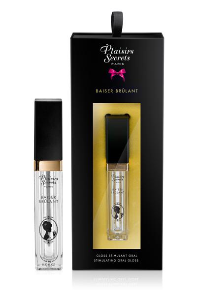Стимулирующий блеск для губ Baiser Brulant Gloss Plaisirs Secrets - 7 мл. - Plaisir Secret - купить с доставкой в Пскове
