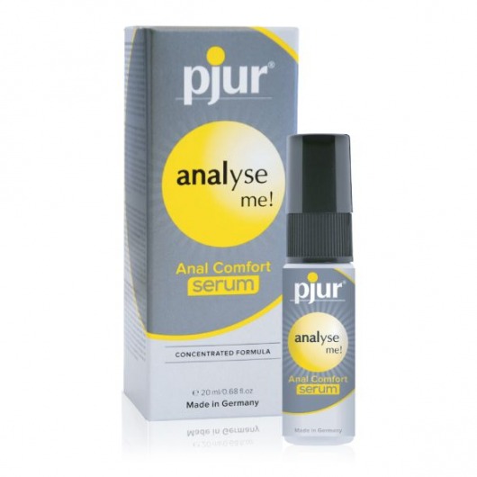 Анальный спрей pjur ANALYSE ME Serum - 20 мл. - Pjur - купить с доставкой в Пскове