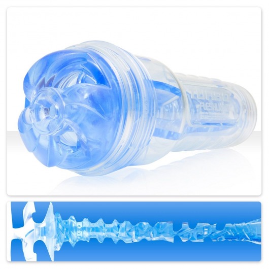 Мастурбатор Fleshlight Turbo - Trust Blue Ice - Fleshlight - в Пскове купить с доставкой