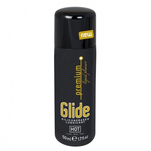 Интимный гель на силиконовой основе Premium Glide - 50 мл. - HOT - купить с доставкой в Пскове