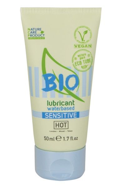 Органический лубрикант для чувствительной кожи Bio Sensitive - 50 мл. - HOT - купить с доставкой в Пскове